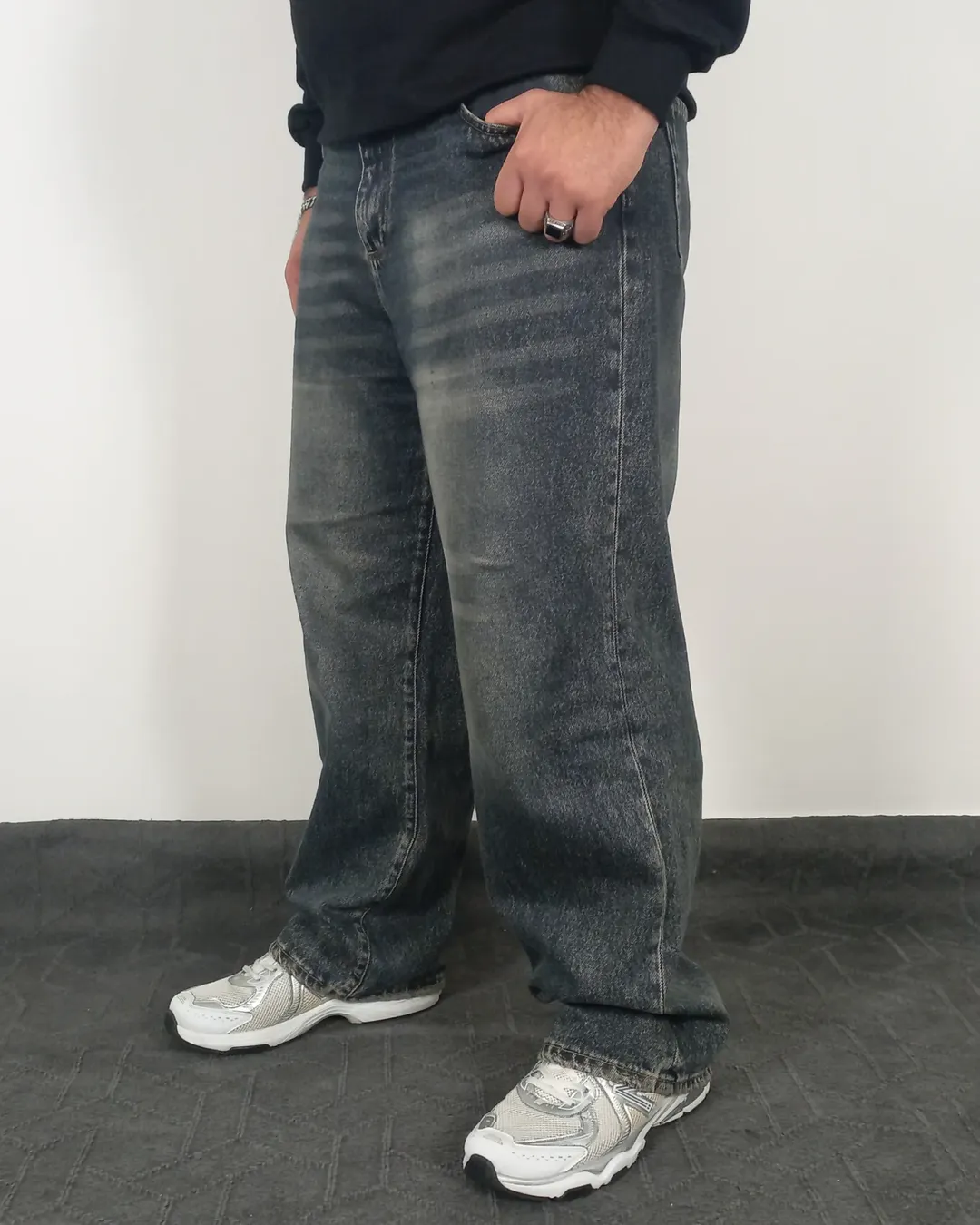 شلوار جین فول بگ - بگ